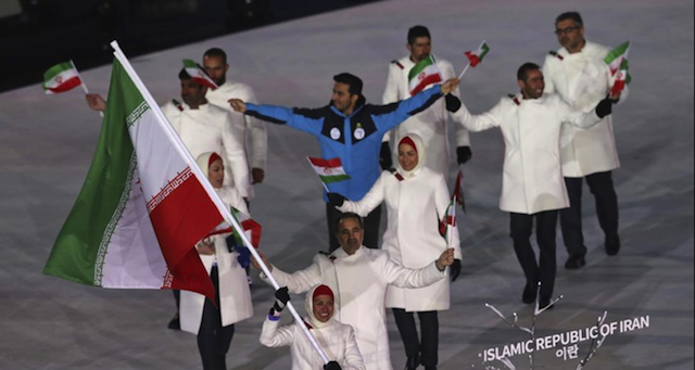 ورزشکاران ایرانی در جریانی المپیک زمستانی ۲۰۱۸